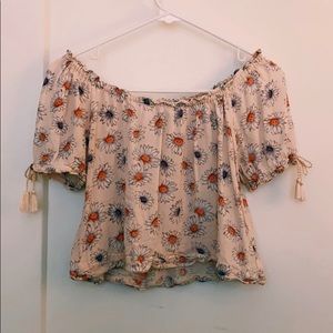 Off the shoulder top